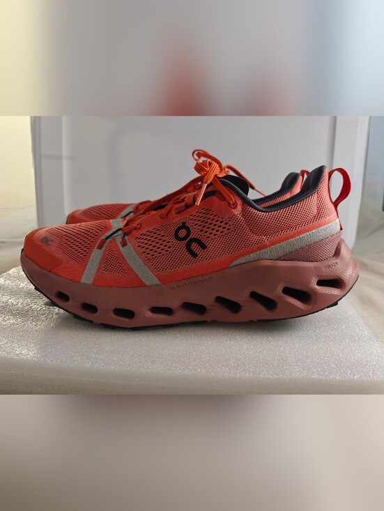 On Running Other - On Running Cloudsurfer Trail Mens Shoes Orange Size 12M Trail Running Sneakers